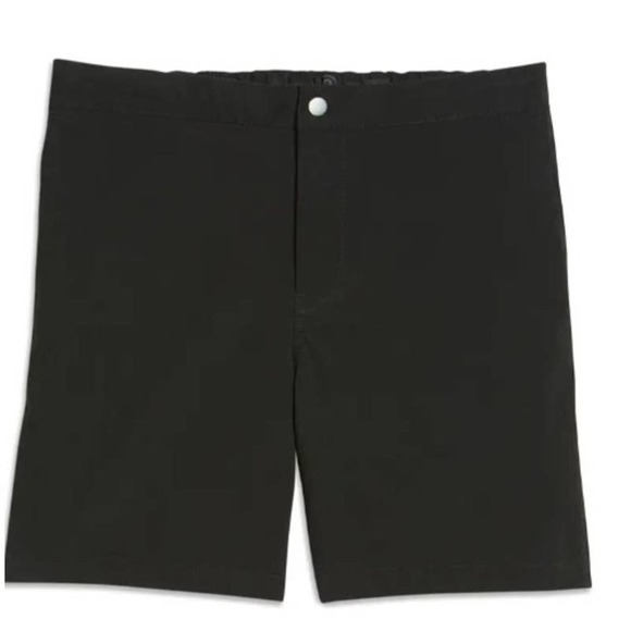 NWT Treasure and Bond Men's Black Elastic Waist Shorts w/ Snap - Size XL- NWT - Picture 5 of 15